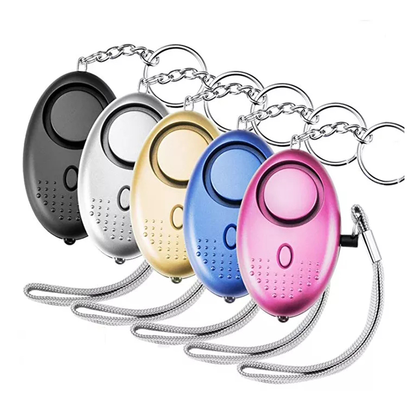Personal Alarm Keychain - LED 휴대용 비상 SOS 보안 자기