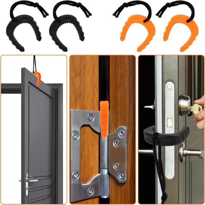 Door Stop Alarm - 사용하기 쉬운 고무 도어 잼 소방관