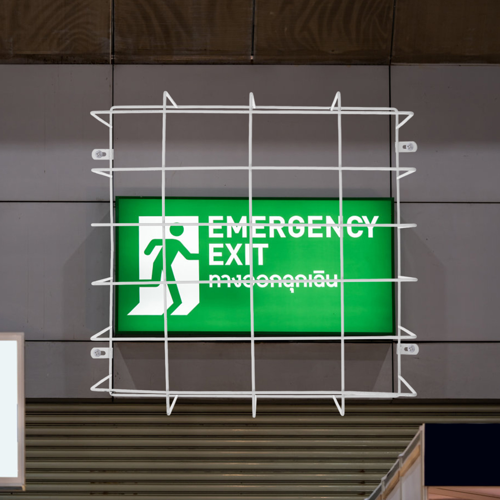 Emergency Exit Sign - 비상구 표지판용 스테인리스 스틸 와이어 메쉬