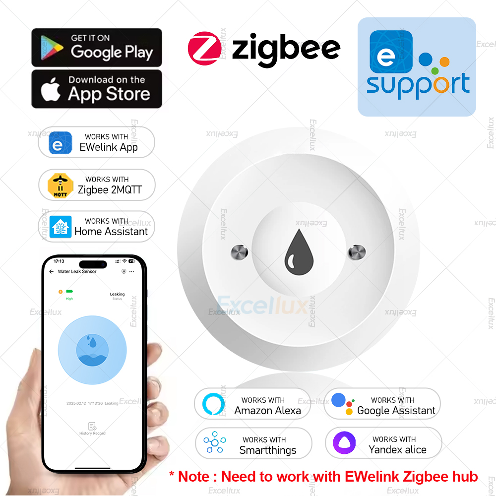 Water Alarm Sensor - Ewelink Zigbee 3.0 워터 센서 알람