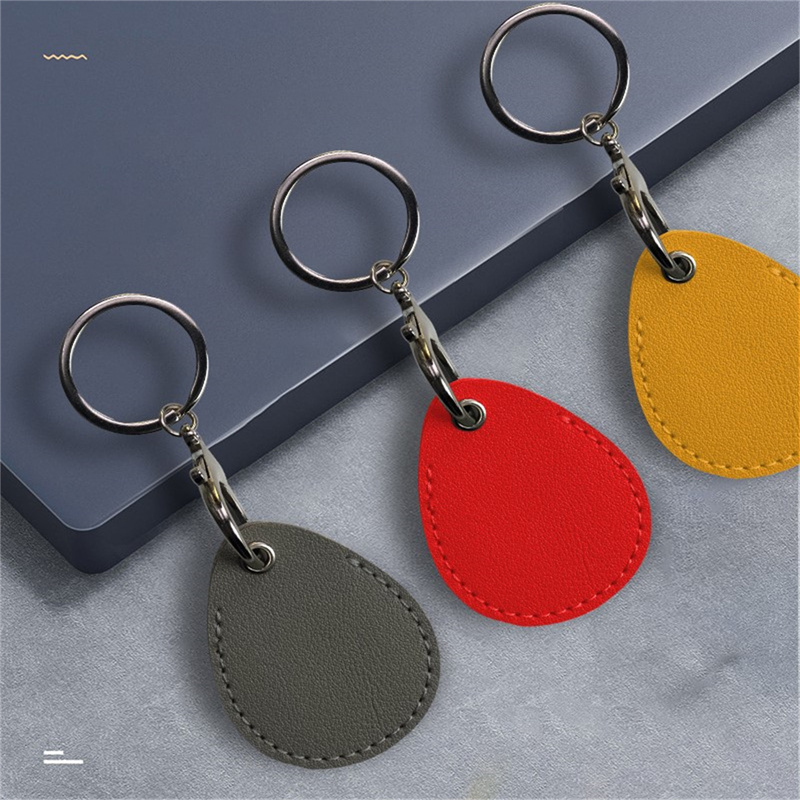 Security Chain Door - AO 새로운 PU 가죽 1pc 키체인