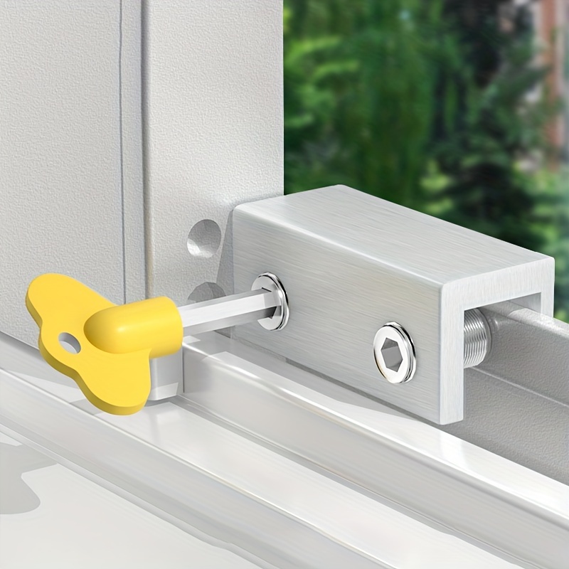 Window Lock Bar - 슬라이딩 새시 스토퍼 캐비닛 잠금 스트랩