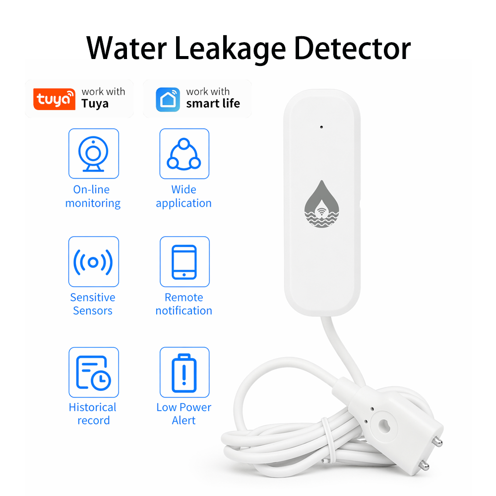 Water Alarm Sensor - YFK WiFi/Zigbee 누수 경보 센서 Tuya