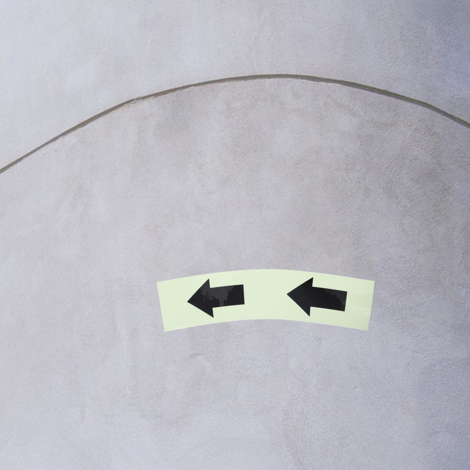 Emergency Exit Sign - 1롤 야광 반사 화살표 테이프 비상구