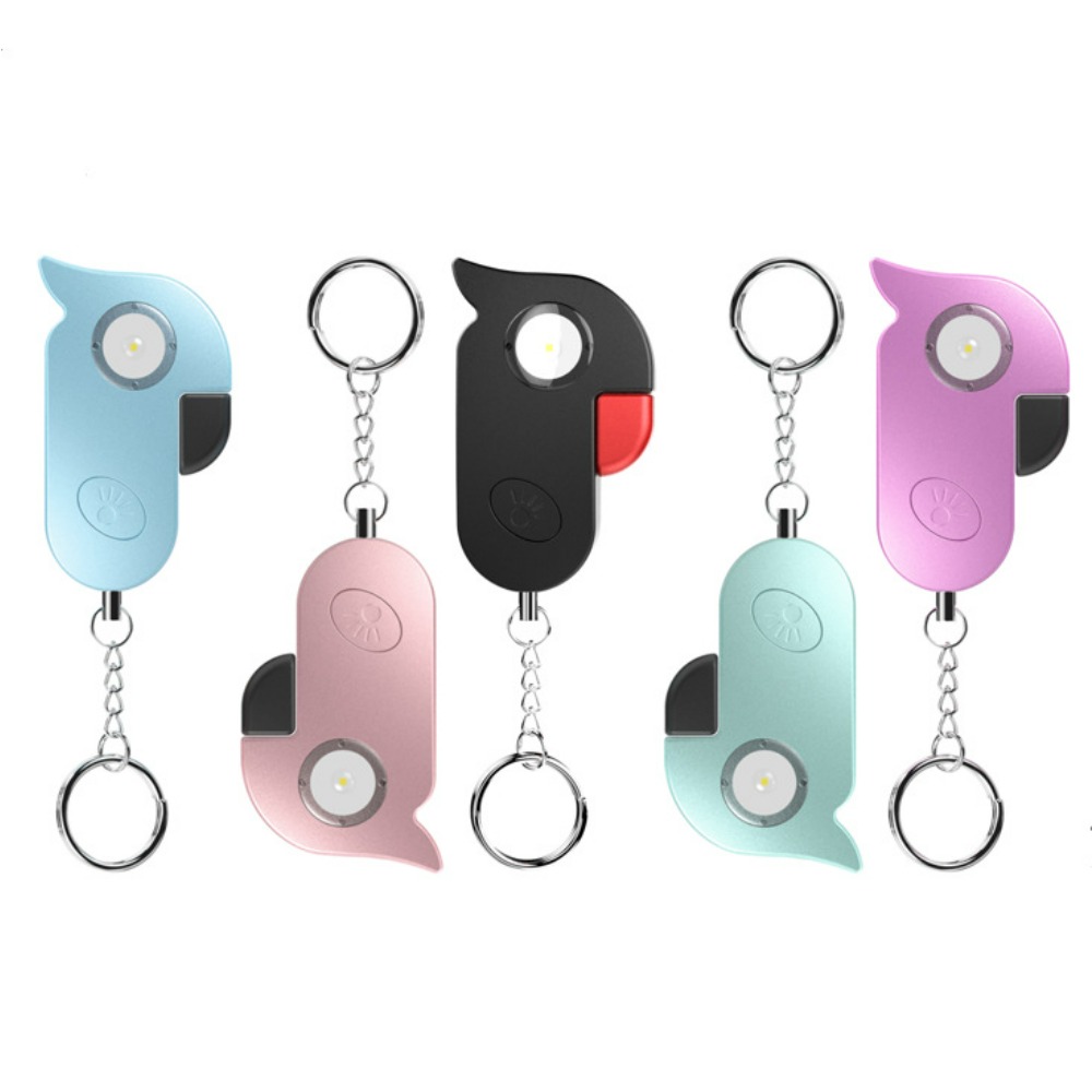 Personal Alarm Keychain - 새 모양의 늑대 방지 경보 키체인