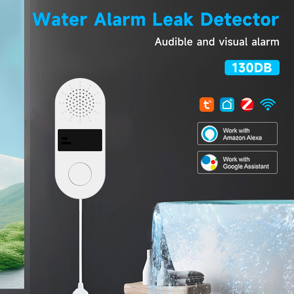 Water Alarm Sensor - 투야 와이파이 누수 감지기, 소리 및
