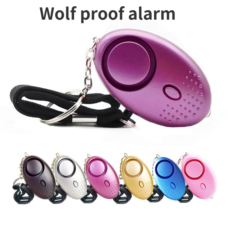 Personal Alarm Keychain - 130dB 안티 울프 소녀 어린이 여성