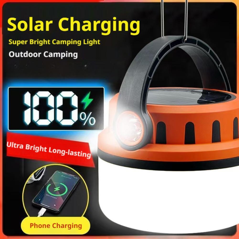 Power Outage Light - 걸이용 고리가 있는 태양열 충전식 캠핑