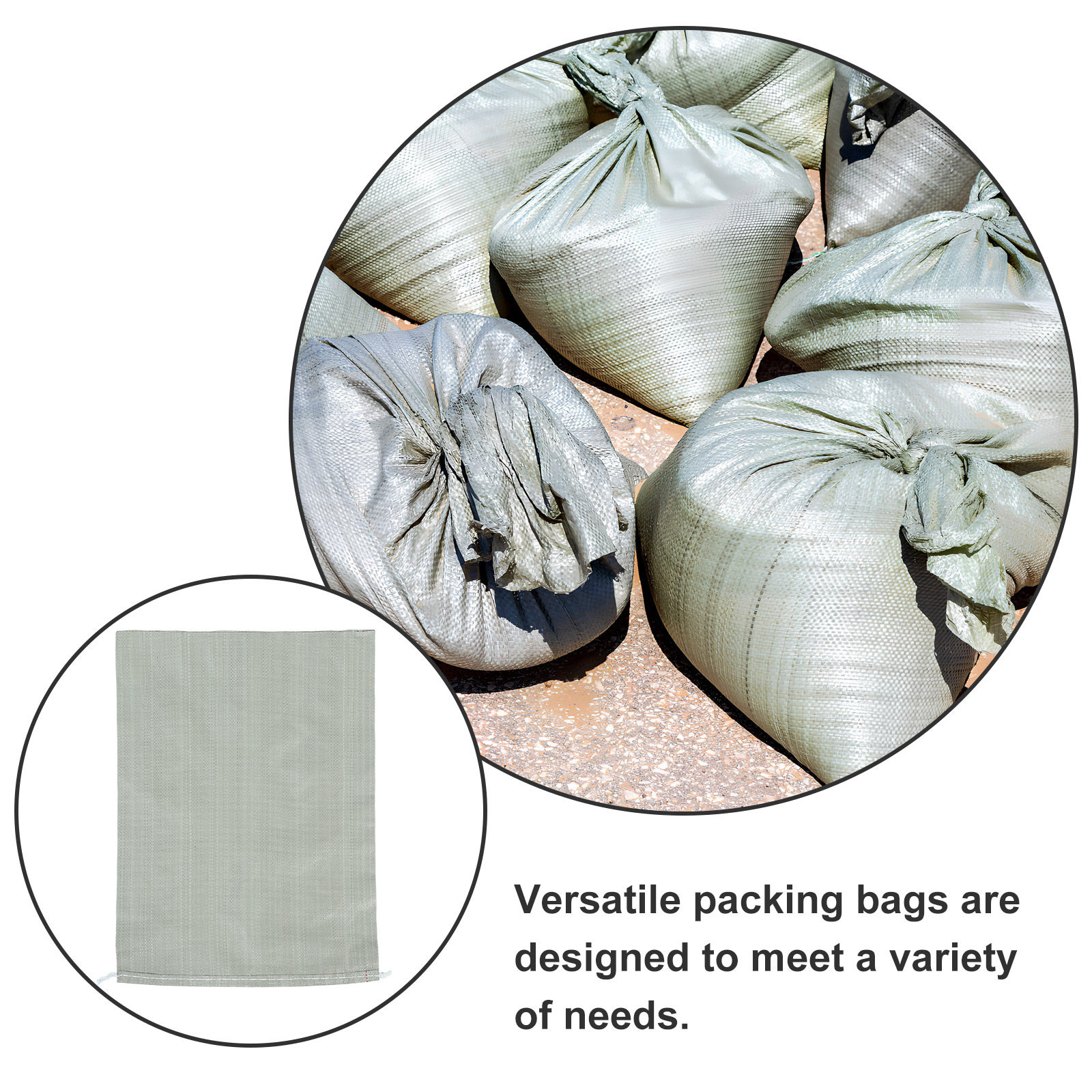 20Pcs 두꺼운 PP 포장 가방 다목적 모래주머니 홍 - Flood Barrier Bag 리뷰 및 가격