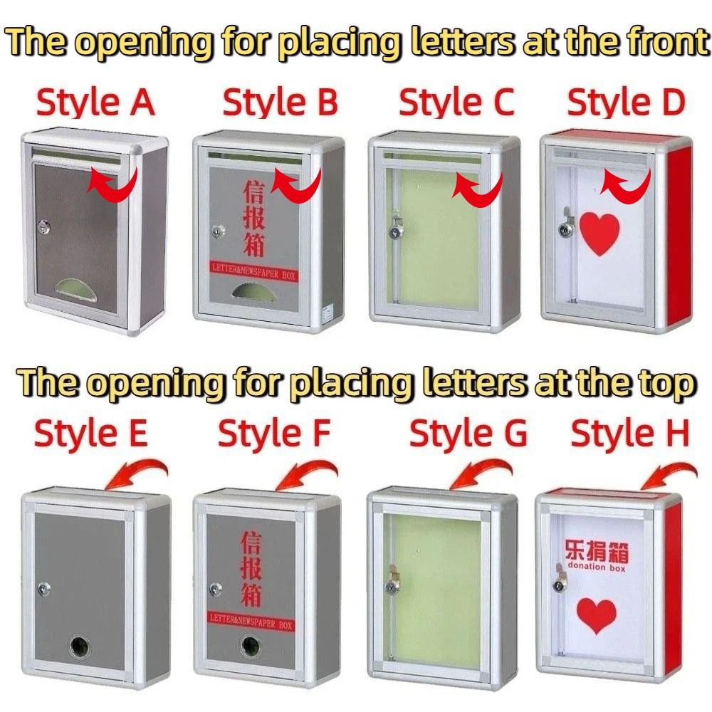 알루미늄 합금 잠금 투표함, 잠금 키로 안전하게 잠그는 - Lockbox Key Secure 리뷰 및 가격