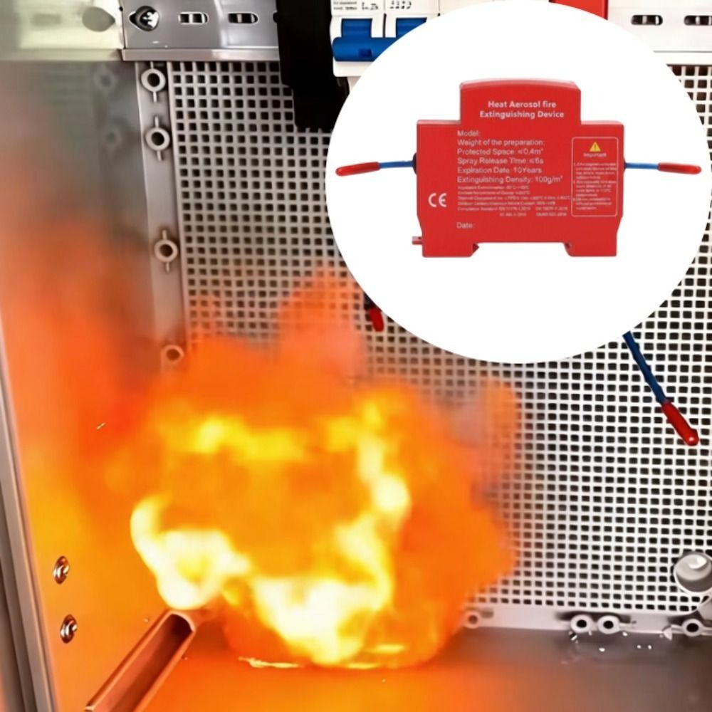 이중 라인 디자인 난연 장치 난연 자동 활성화 자동 소 - Fire Extinguisher Small 리뷰 및 가격