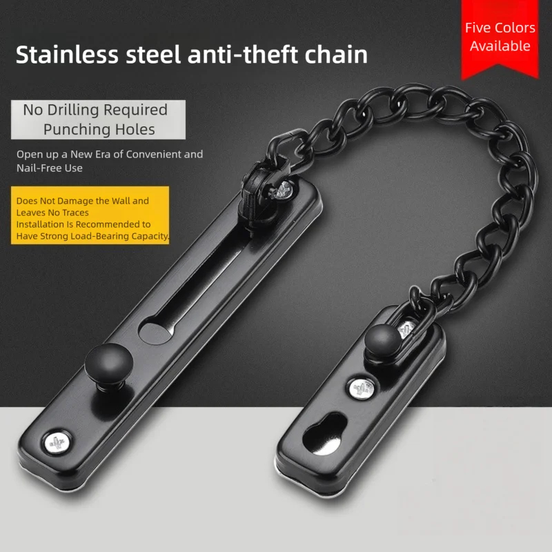 호텔 및 가정용 스테인리스 스틸 안티락 도어 체인, 방 - Security Chain Door 리뷰 및 가격