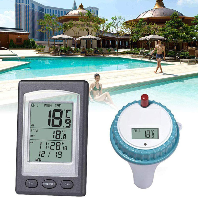 Digtal 수영장 온도계 무선 플로팅 야외 스파 욕조 - Pool Alarm Float 리뷰 및 가격