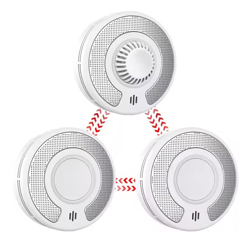 무선 상호 연결된 연기 및 열 경보 감지기, 10년 밀 - Smoke Detector Interconnected 리뷰 및 가격
