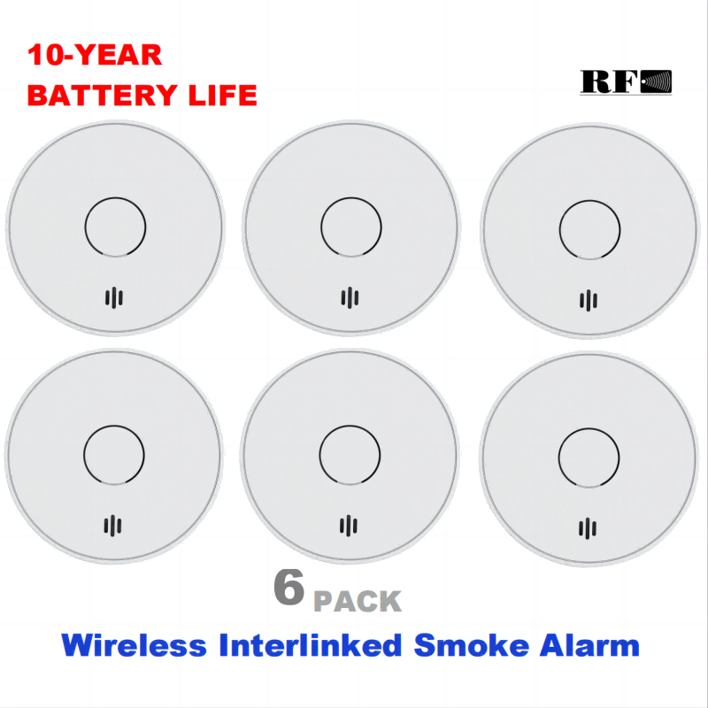 무선 연동형 연기 경보기 10년 배터리 LED 표시등  - Smoke Detector Interconnected 리뷰 및 가격