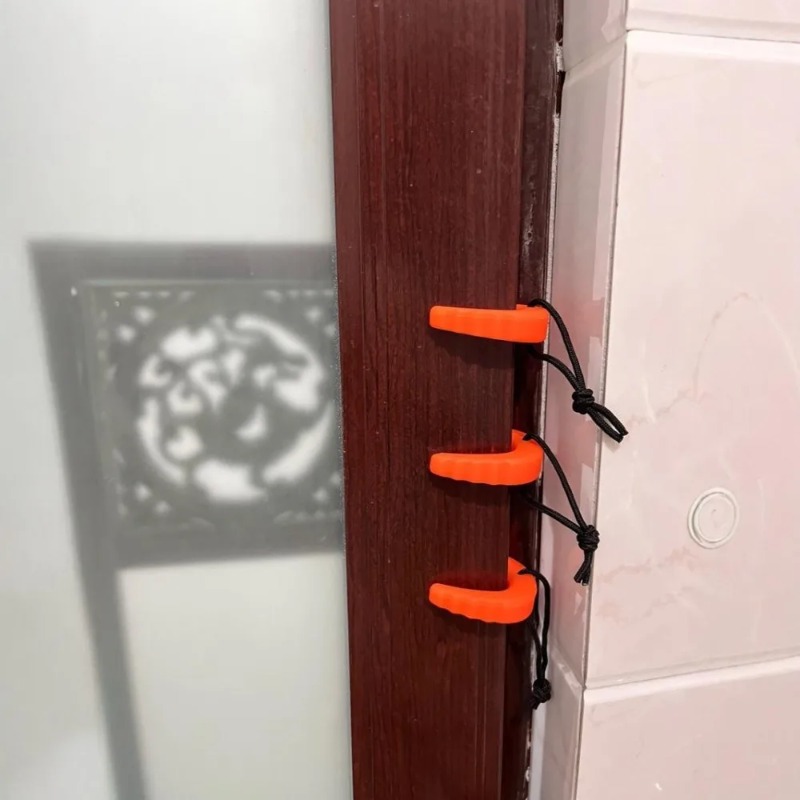 사용하기 쉬운 고무 도어 잼 소방관 장비 웨지 소방관  - Door Stop Alarm 리뷰 및 가격