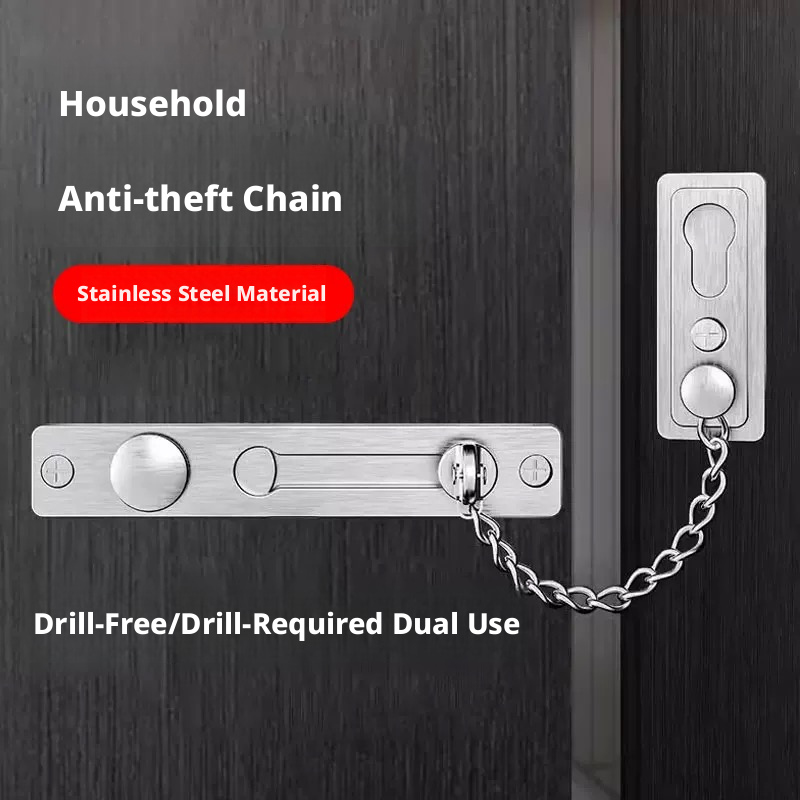 호텔 및 가정용 스테인리스 스틸 안티락 도어 체인, 방 - Security Chain Door 리뷰 및 가격