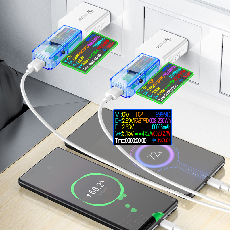 15 IN 1 USB 3.1 테스터 DC 디지털 전압계 - Co Detector Plug 리뷰 및 가격