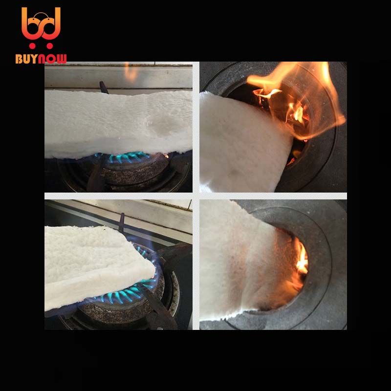새로운 1650 ℃   고열 저항 지르코늄 방위 세라믹 - Fire Blanket Kitchen 리뷰 및 가격