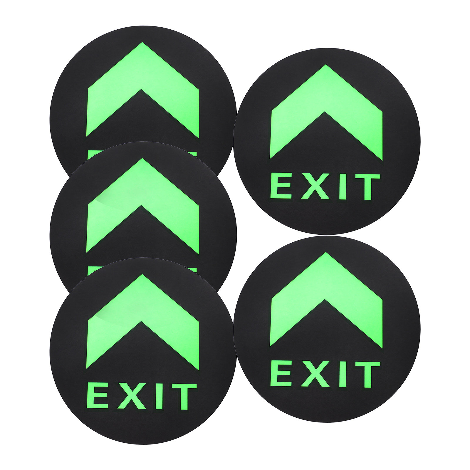 5개입 야광 안전 출구 표지판 야간 발광 바닥 스티커  - Emergency Exit Sign 리뷰 및 가격
