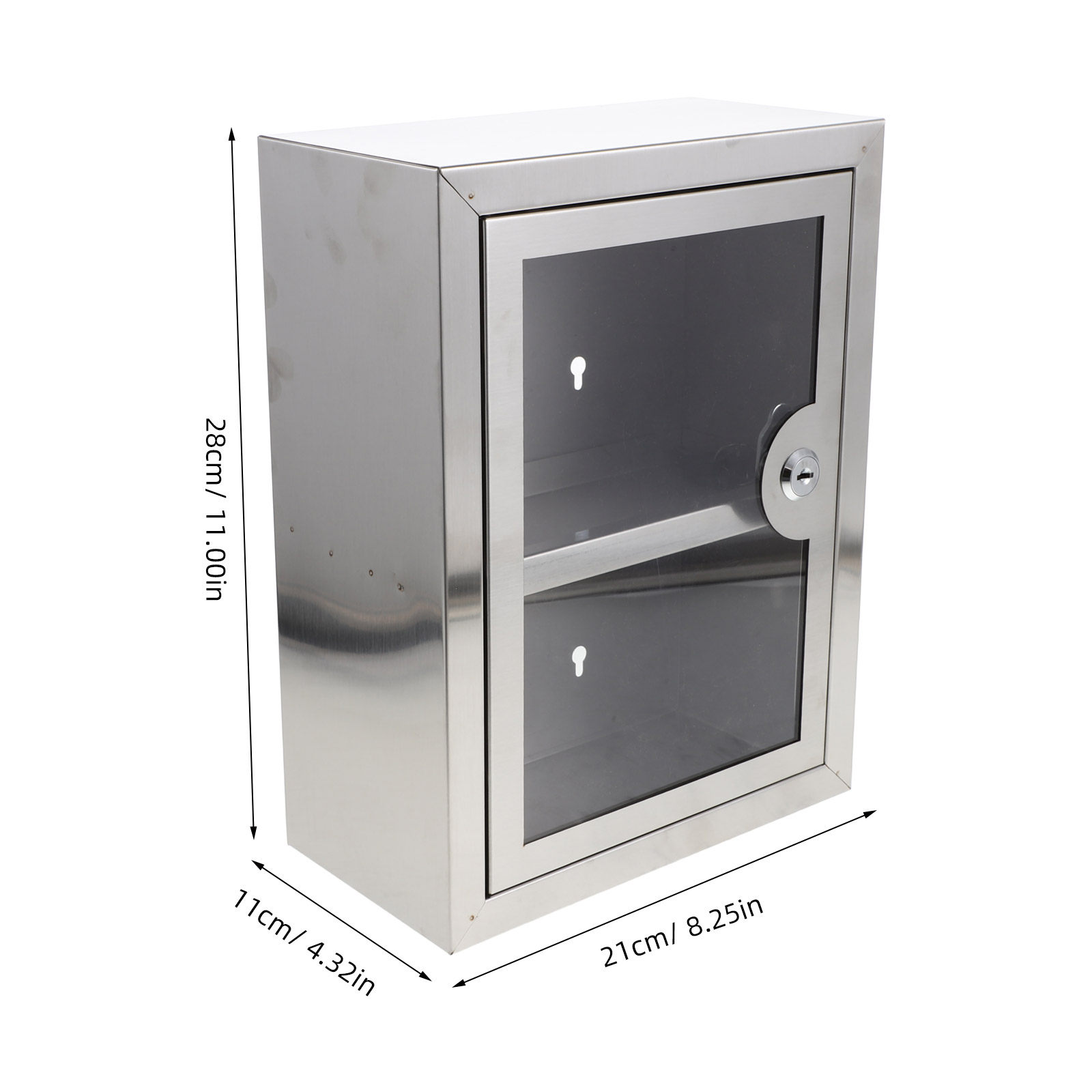 잠금식 약장 금속 벽걸이 캐비닛 이중층 11x8.2 잠 - Medicine Cabinet Lock 리뷰 및 가격