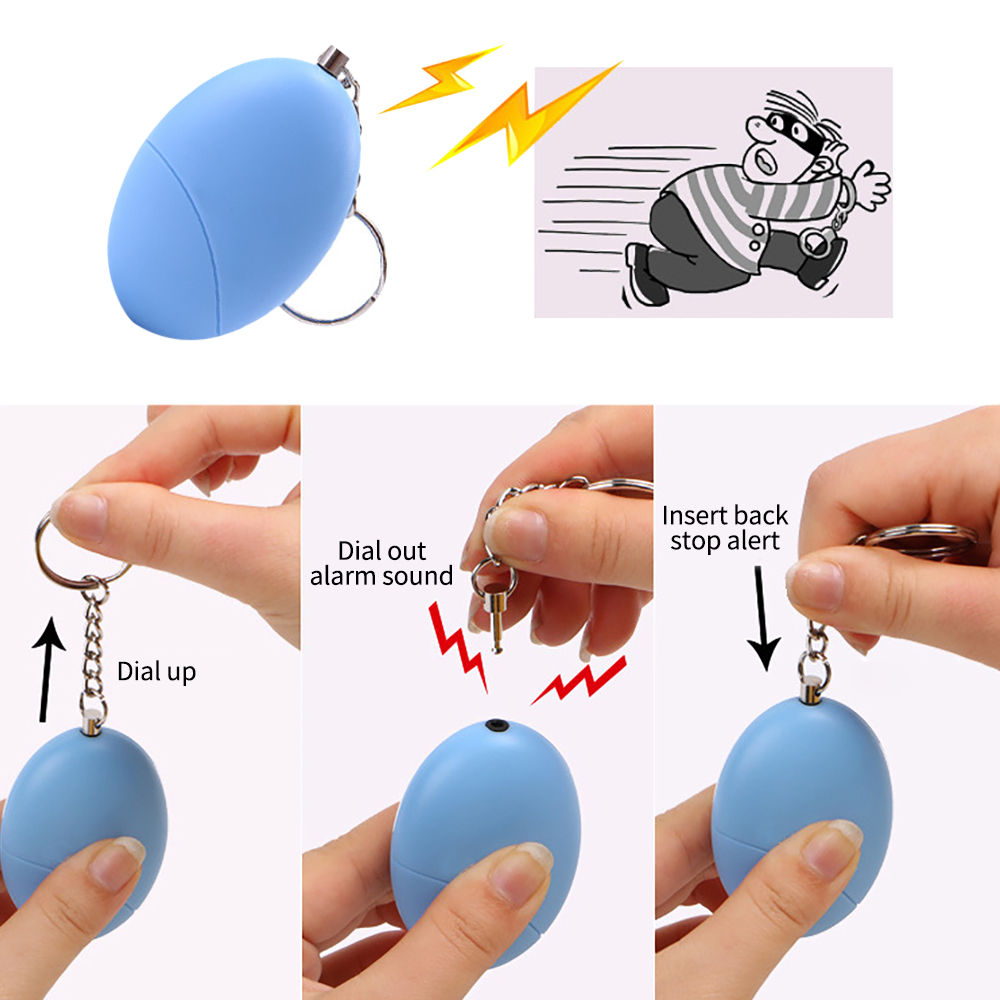 1PCS 자기 방어 경보 100dB 여자 여자 보안 보 - Personal Alarm Keychain 리뷰 및 가격