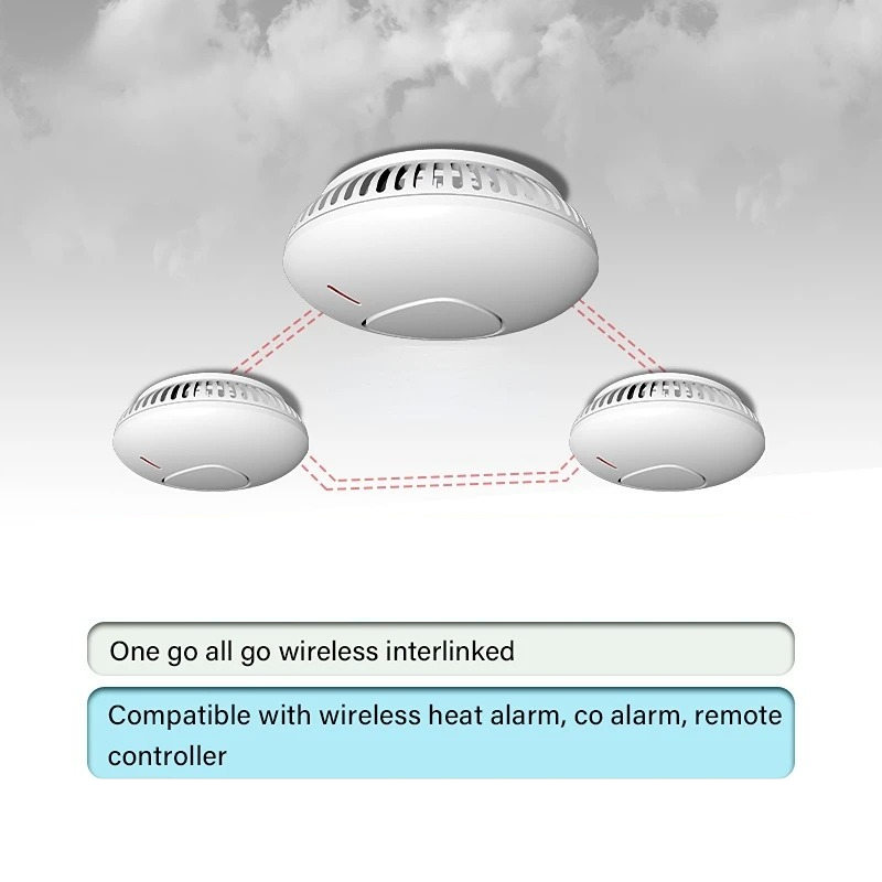 스마트 홈 보안 경보 시스템 연동형 화재 감지기 - Smoke Detector Interconnected 리뷰 및 가격