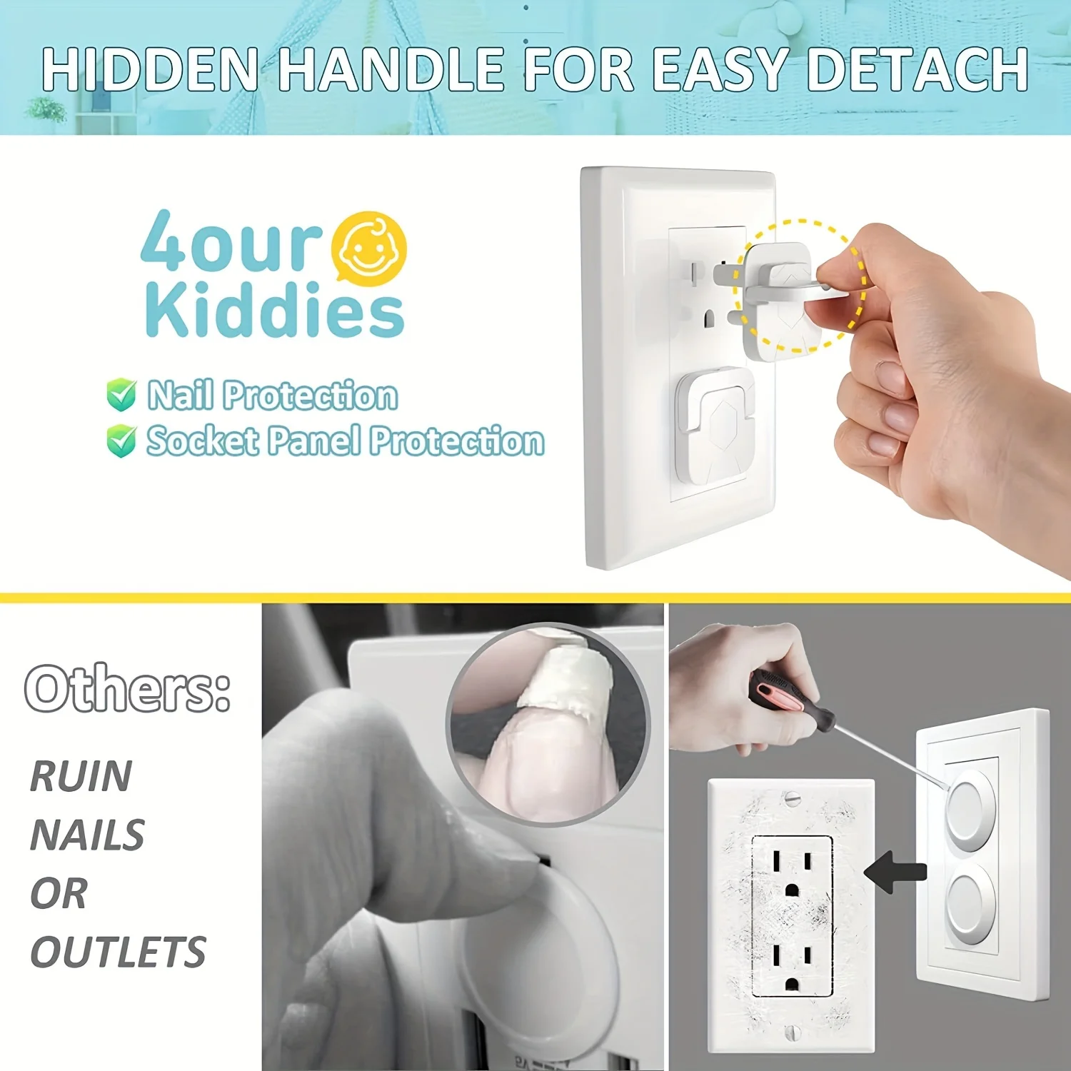 간편 설치 아기 어린이 전기 충격 방지 소켓 커버 먼지 - Outlet Cover Baby 리뷰 및 가격