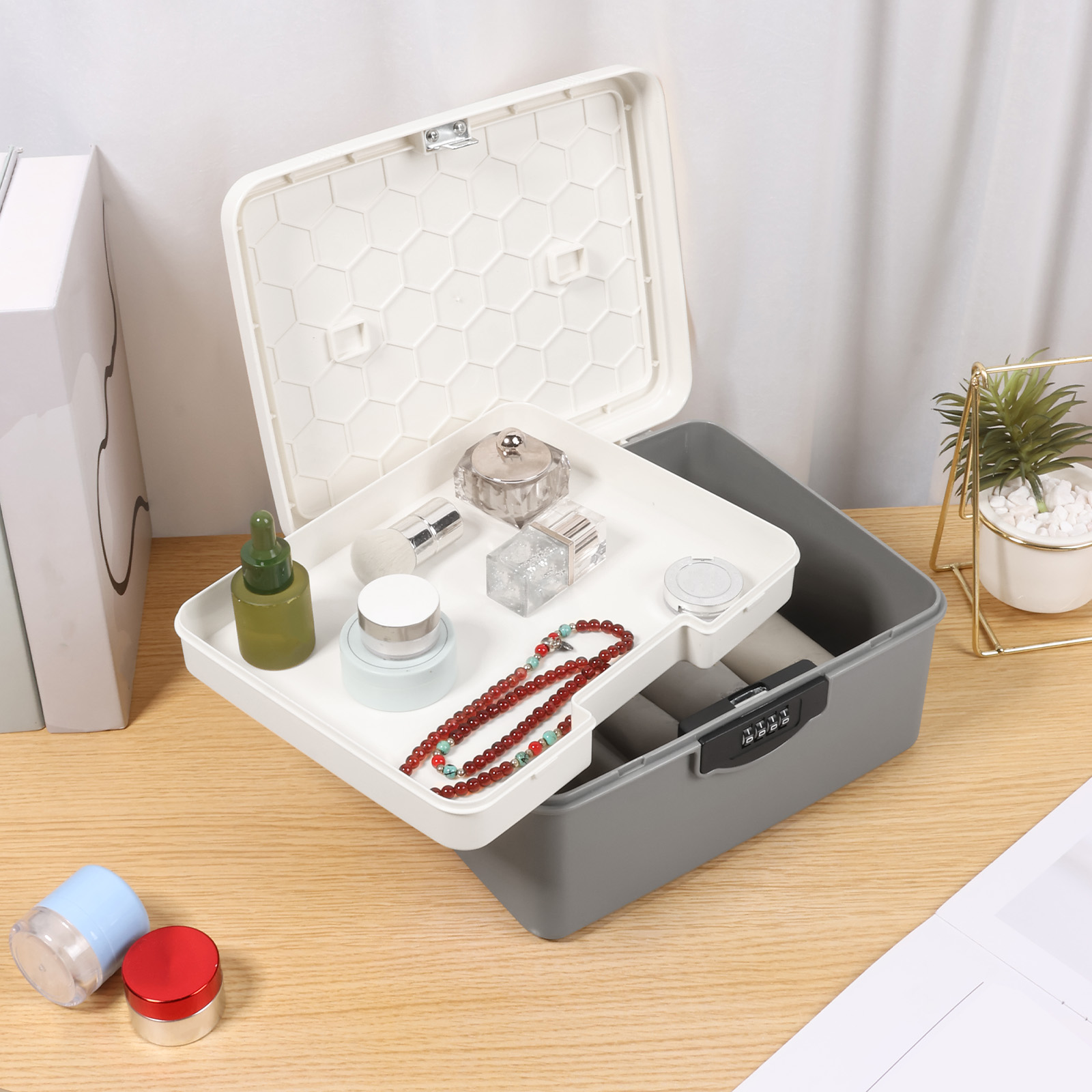 디지털 비밀번호 잠금 금고 약품 보관함 휴대용 여권 파 - Medicine Cabinet Lock 리뷰 및 가격