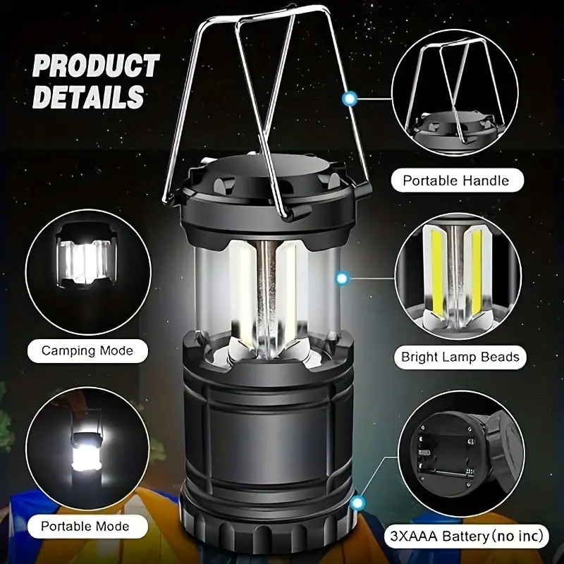 LED 캠핑 랜턴 휴대용 배터리 전원 램프 방수 비상등 - Power Outage Light 리뷰 및 가격