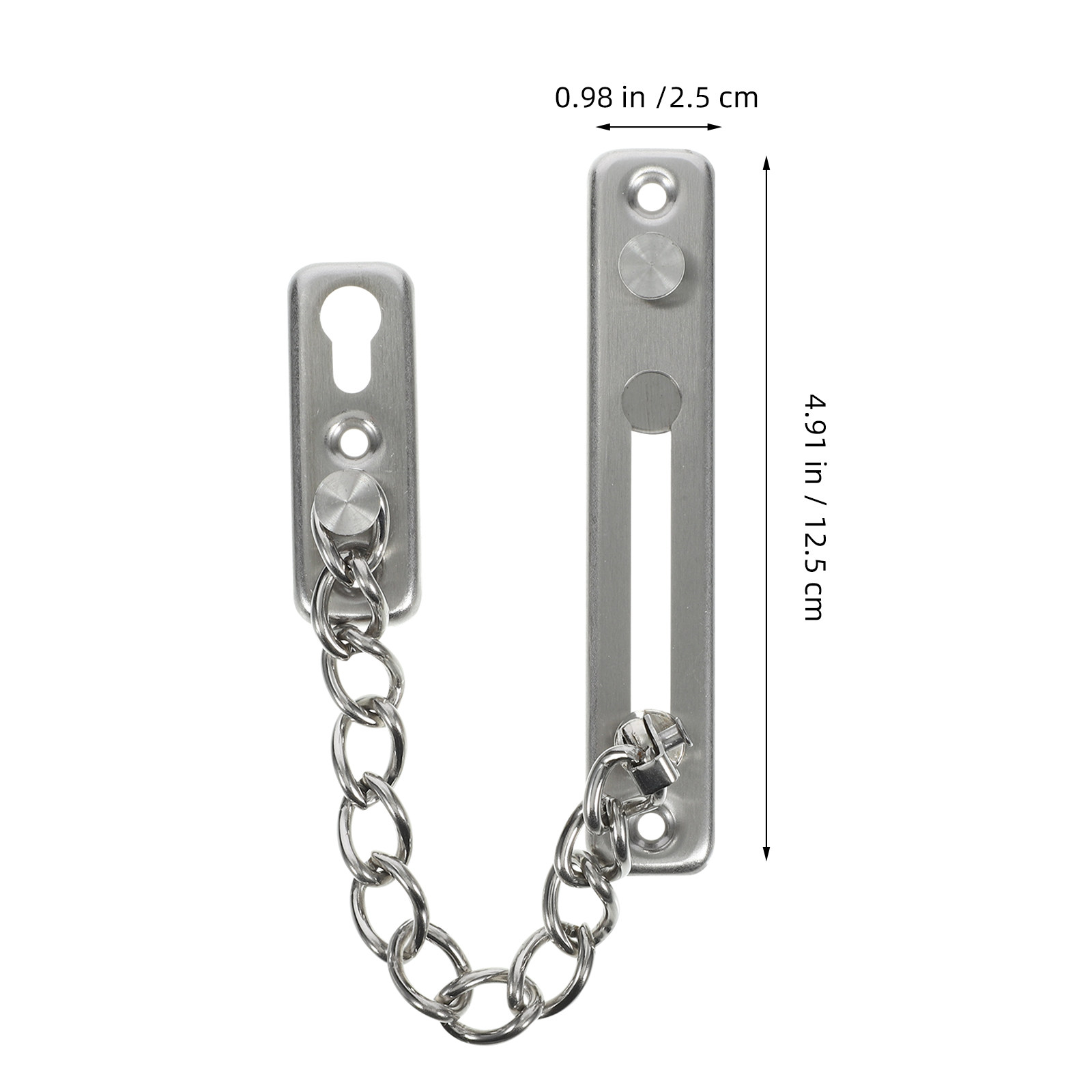 1 세트 도어 체인 잠금 장치 스테인레스 스틸 보안 잠 - Security Chain Door 리뷰 및 가격