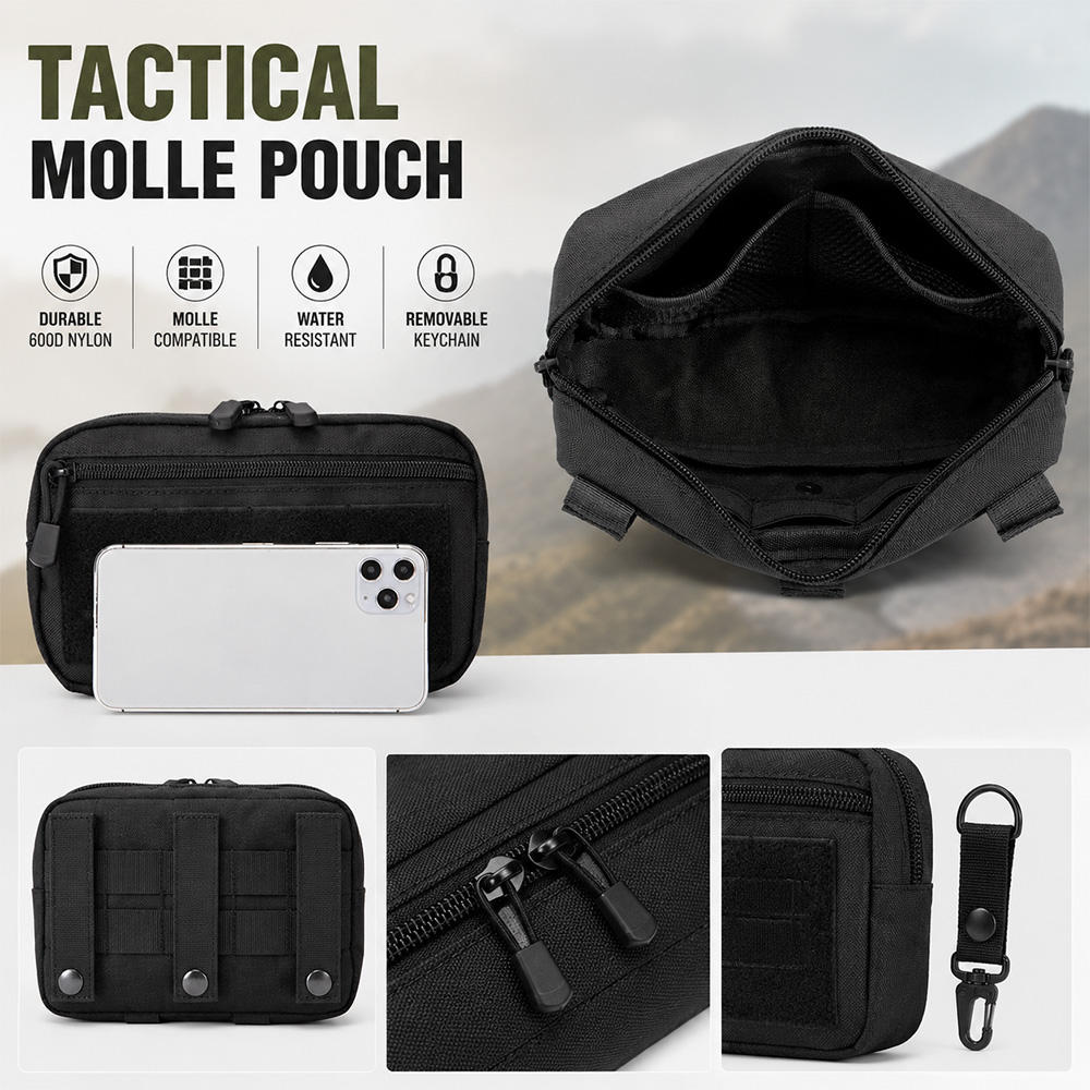 전술 몰리 EDC 파우치 야외 구급상자 파우치 컴팩트  - First Aid Bag Kit 리뷰 및 가격
