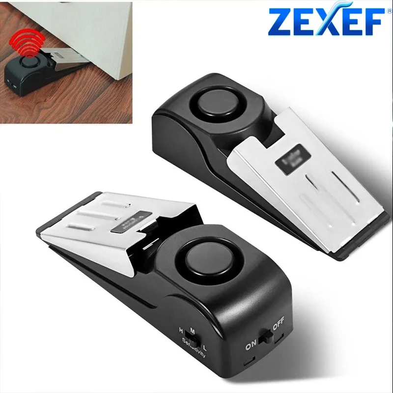 ZEXEF 미니 보안 보호 125DB 홈 도난 방지 경 - Door Stop Alarm 리뷰 및 가격