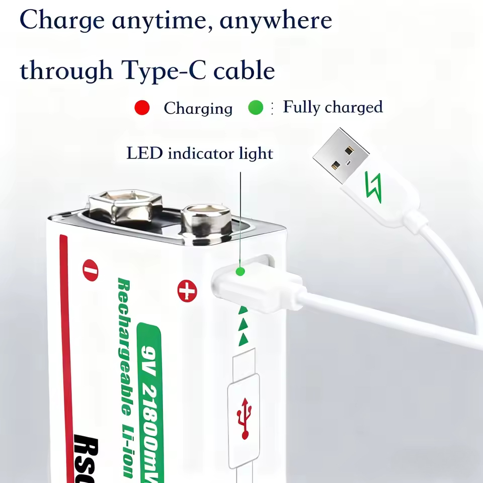 9V 21800mWh 충전식 리튬이온 배터리 21800 - Smoke Detector Interconnected 리뷰 및 가격