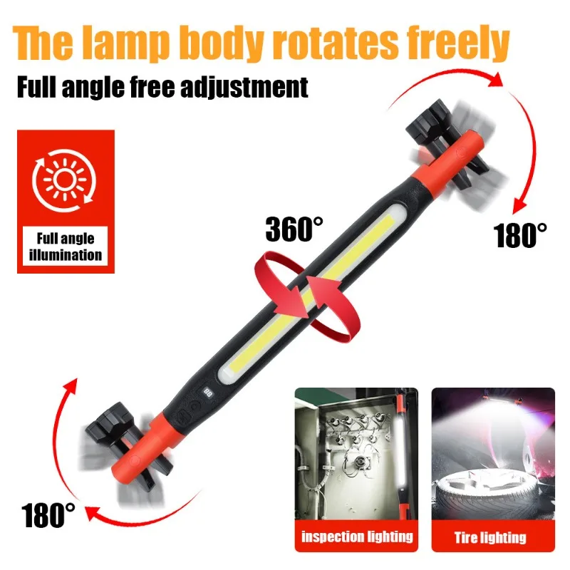 1200루멘 충전식 LED 작업등 자석 손전등 360  - Power Outage Light 리뷰 및 가격