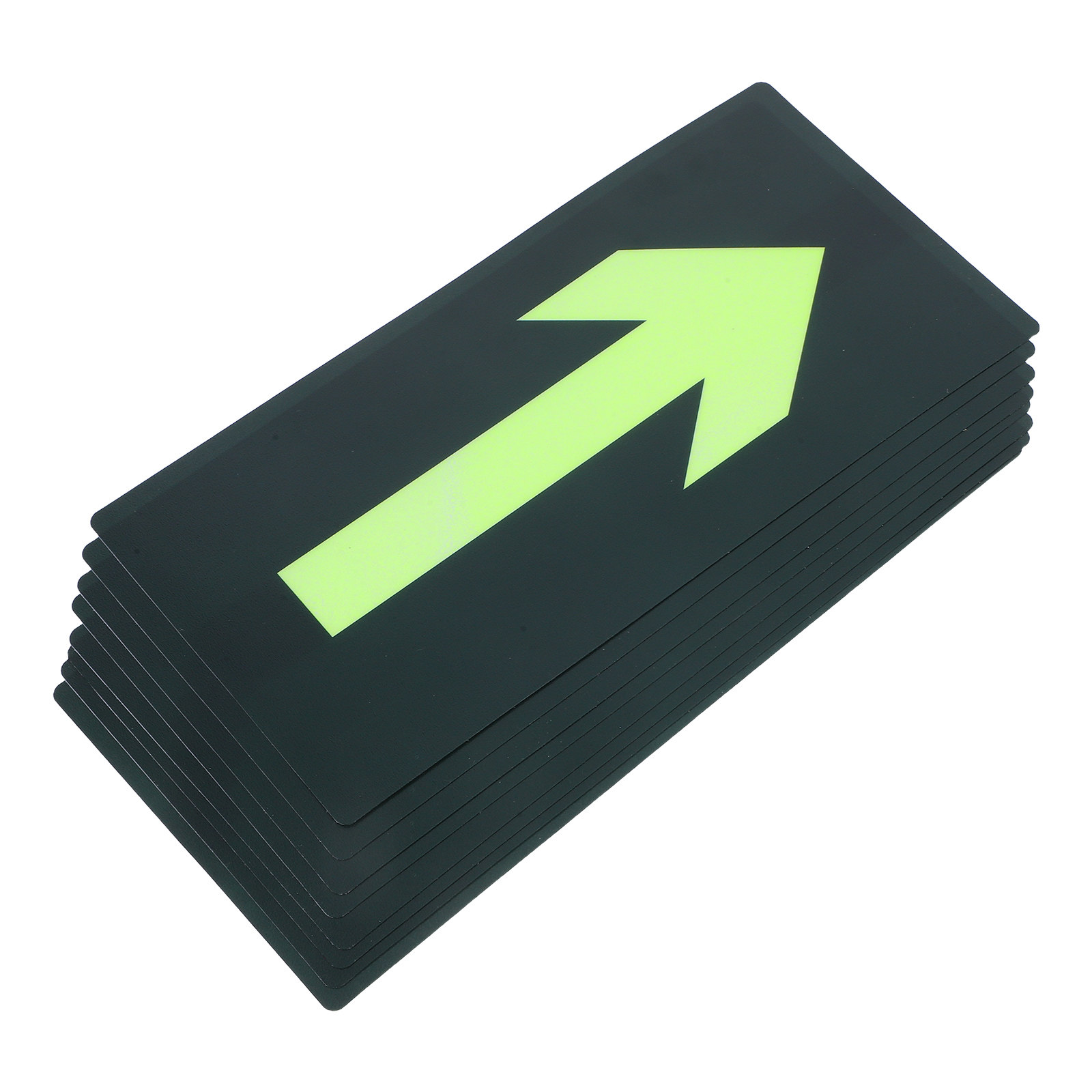 8Pcs 야간 투시경 출구 방향 스티커 어두운 곳에서  - Emergency Exit Sign 리뷰 및 가격