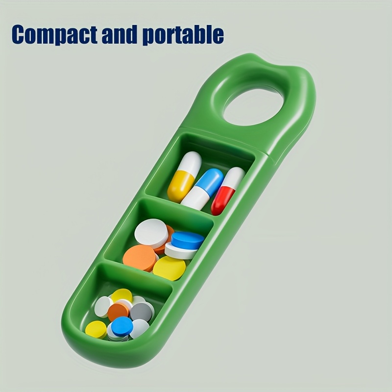 푸시락 뚜껑이 있는 약 정리함 1개 - 컴팩트한 알약  - Medicine Cabinet Lock 리뷰 및 가격