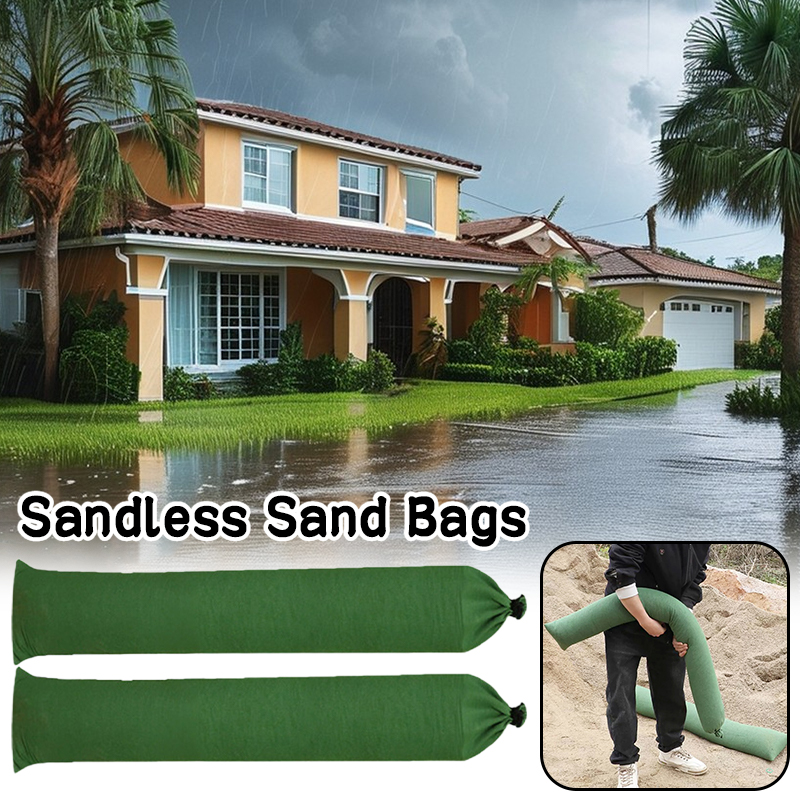 2 Pcs Sandless 모래 가방 홈 도어 대체 S - Flood Barrier Bag 리뷰 및 가격