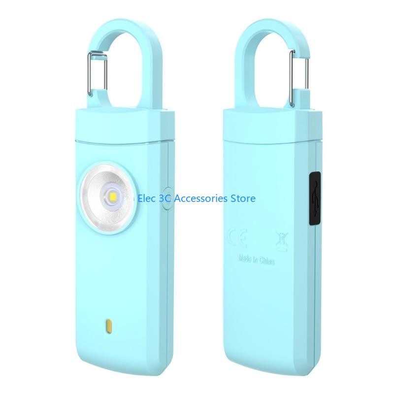 Y51A 여성 및 야외 활동을 위한 충전식 140dB  - Personal Alarm Keychain 리뷰 및 가격