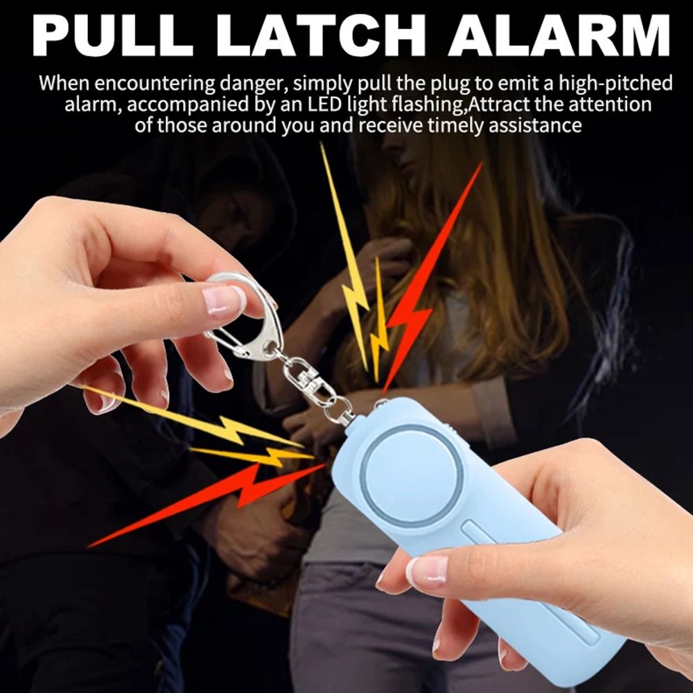 130dB 큰 소리 개인 보안 경보기, LED 조명 경 - Personal Alarm Keychain 리뷰 및 가격