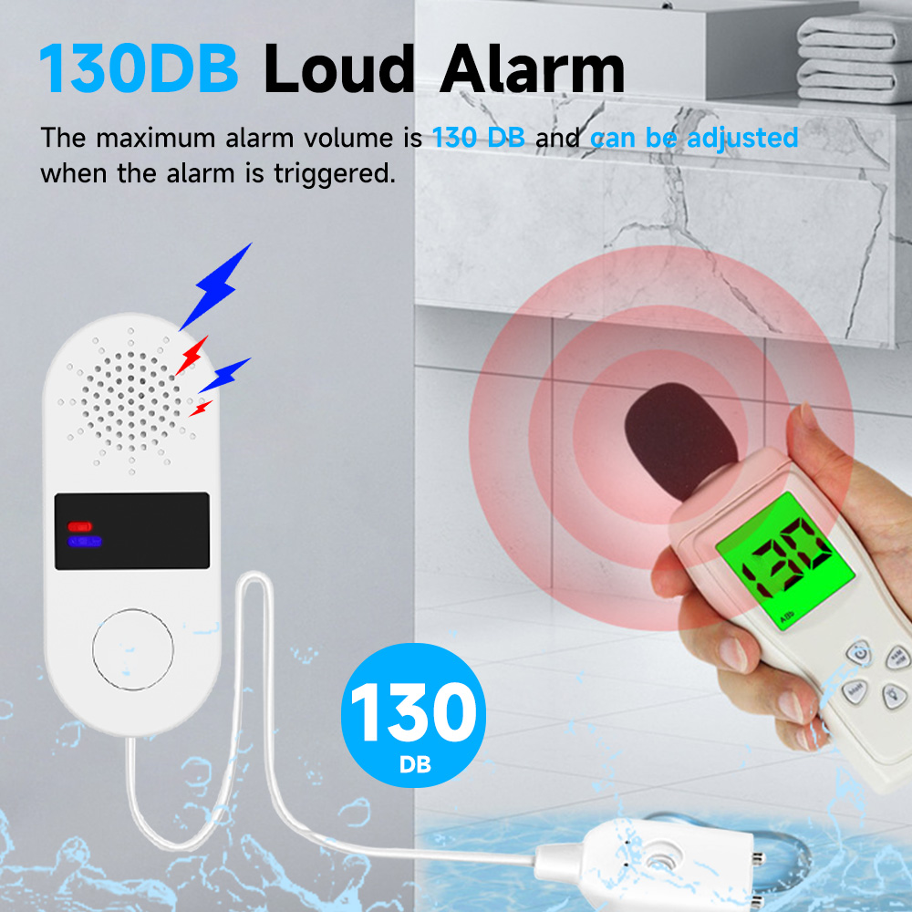 투야 와이파이 누수 감지기, 소리 및 빛 알람, 130 - Water Alarm Sensor 리뷰 및 가격