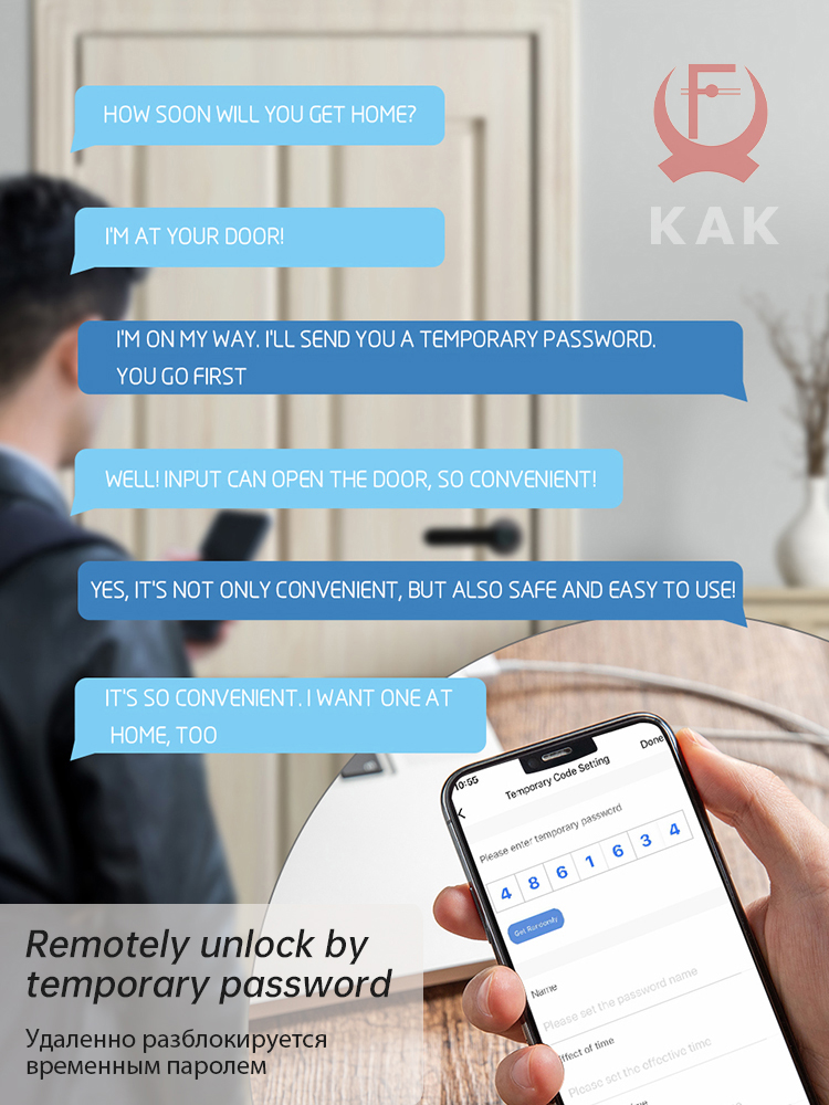 KAK 스마트 지문 도어 잠금 장치 검정색 생체 인식  - Security Chain Door 리뷰 및 가격