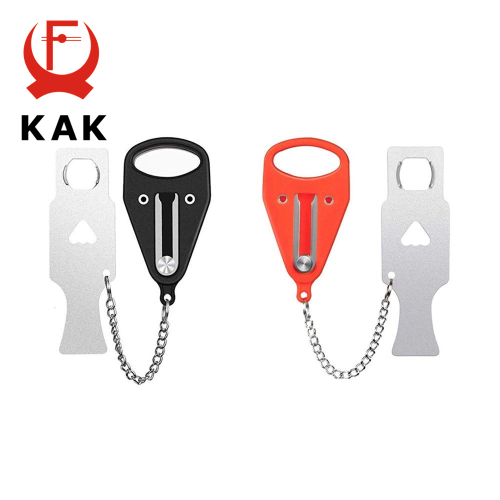 KAK 휴대용 도어 잠금 장치가없는 도난 방지 호텔 잠 - Security Chain Door 리뷰 및 가격
