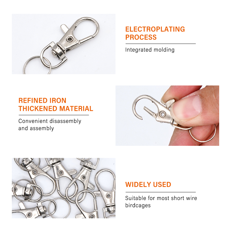 10Pcs 케이지 액세서리 도어 버클 잠금 새 토끼 열 - Security Chain Door 리뷰 및 가격