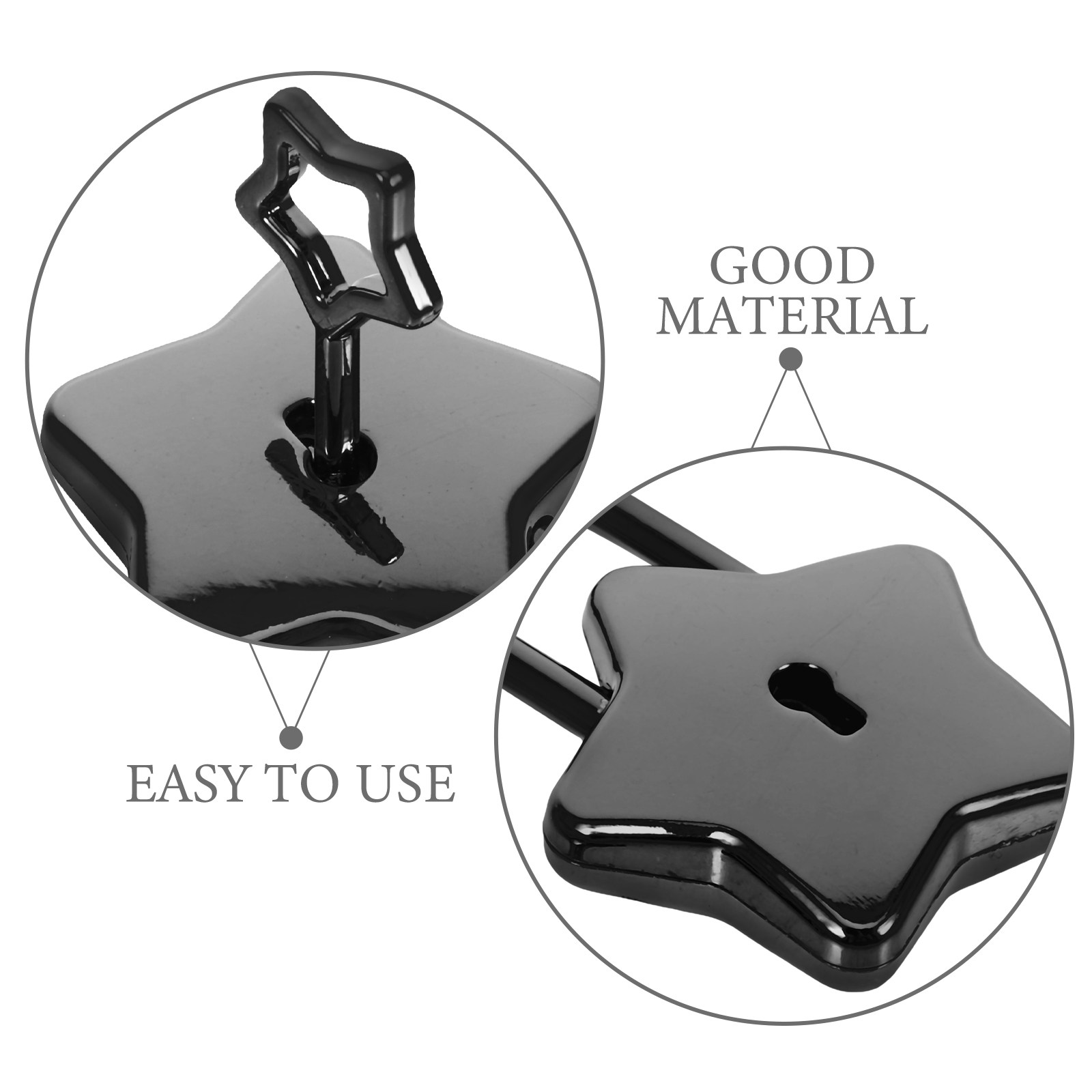 작은 별 모양의 미니 노트북 잠금 장치 수하물 가방 일 - Lockbox Key Secure 리뷰 및 가격