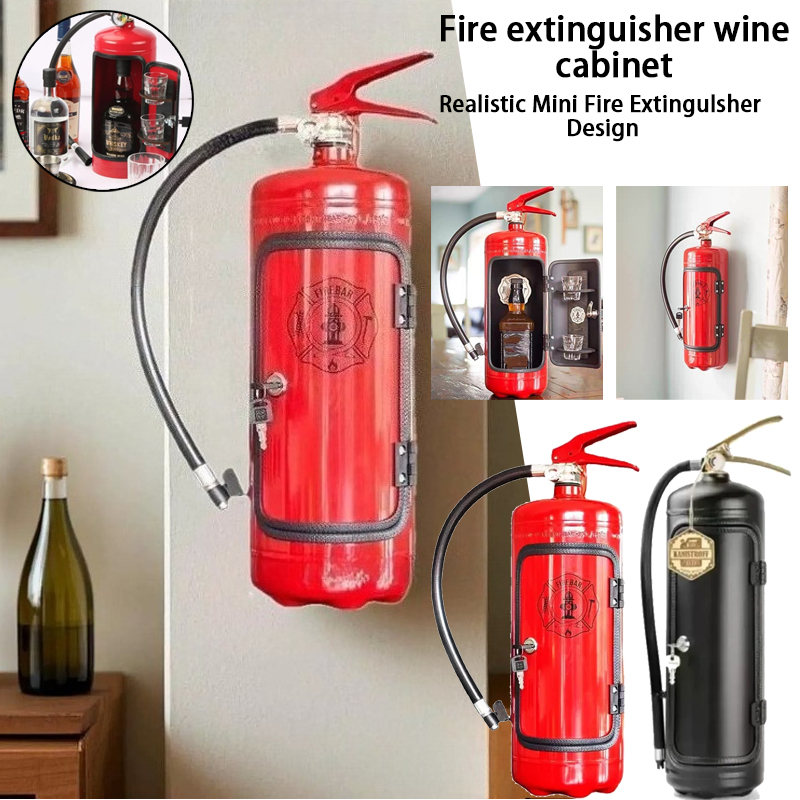 1PC 뜨거운 판매 미니 소화기 와인 캐비닛 장식 홈  - Fire Extinguisher Small 리뷰 및 가격