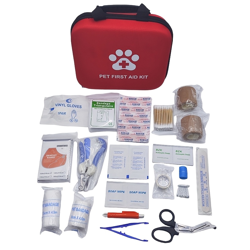 휴대용 애완동물 구급상자, 고양이와 강아지 야외 차량  - First Aid Bag Kit 리뷰 및 가격