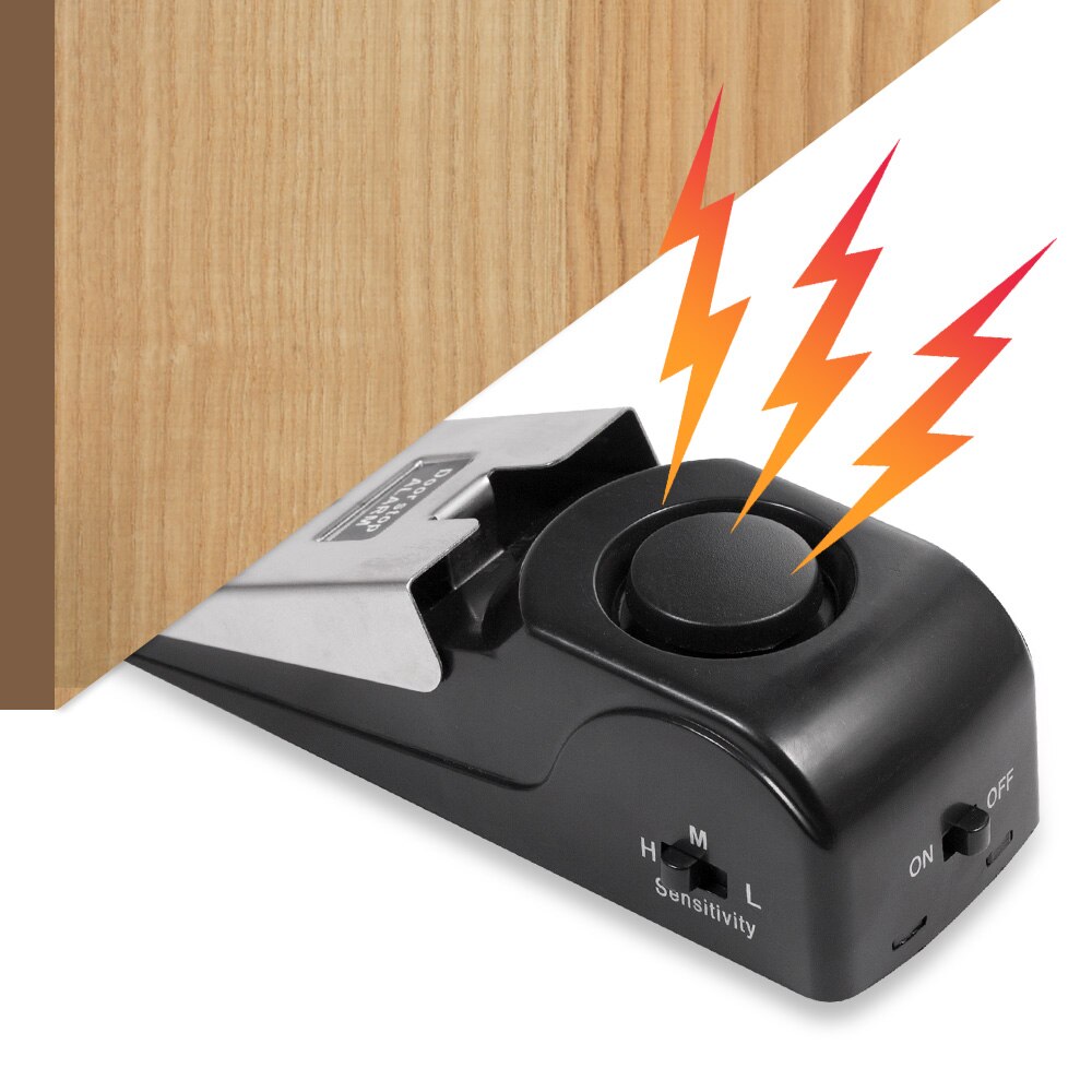 무선 도어 스톱 알람 시스템 125dB 고음 홈 보안  - Door Stop Alarm 리뷰 및 가격