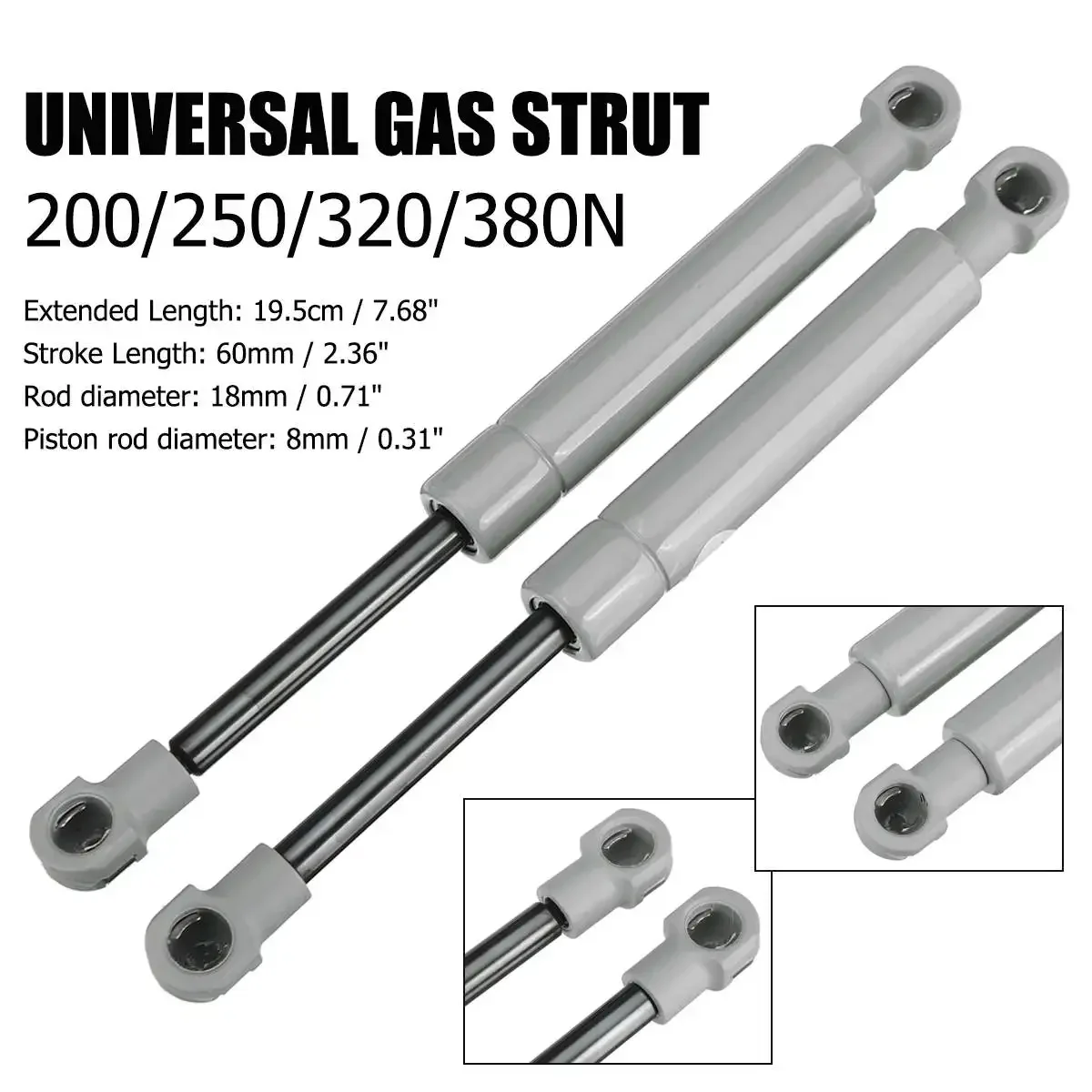 200-380N 195mm 8mm RV 침대 창문 버스 - Window Lock Bar 리뷰 및 가격