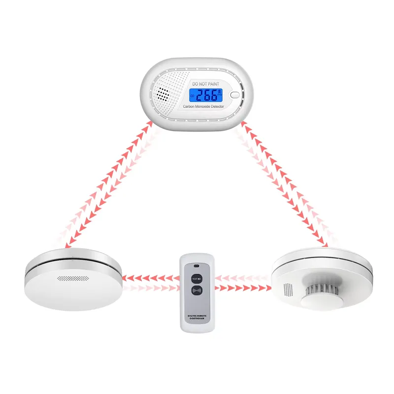 연기 감지기 및 일산화탄소 감지기 화재 경보 시스템 연 - Smoke Detector Interconnected 리뷰 및 가격